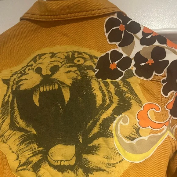 1 of 1 TEMECULA TIGER JACKET - L-OOAK - Picture 9 of 16